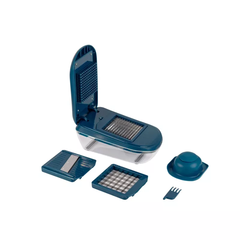 Coupe Légumes Avec Réservoir MASTRAD Bleu 2 Coupe Légumes Avec Réservoir MASTRAD Bleu – Image 2