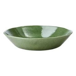 Coupe Saladier Plat De Service ANNABELLE En Grès D34 H7 Vert -Peugeot Boutique coupe saladier plat de service annabelle en gres d34 h7 vert p 3