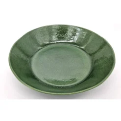 Coupe Saladier Plat De Service ANNABELLE En Grès D34 H7 Vert -Peugeot Boutique coupe saladier plat de service annabelle en gres d34 h7 vert p 4