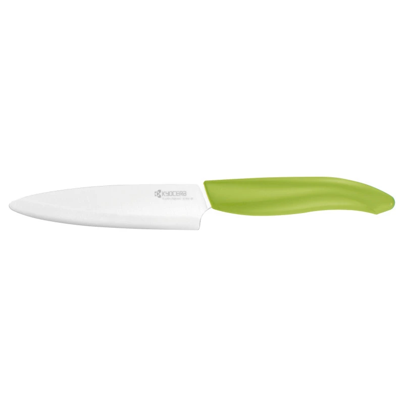 Kyocera Couteau Universel Céramique Lame Blanche 13 Cm Manche Vert 2 Kyocera Couteau Universel Céramique Lame Blanche 13 Cm Manche Vert – Image 2