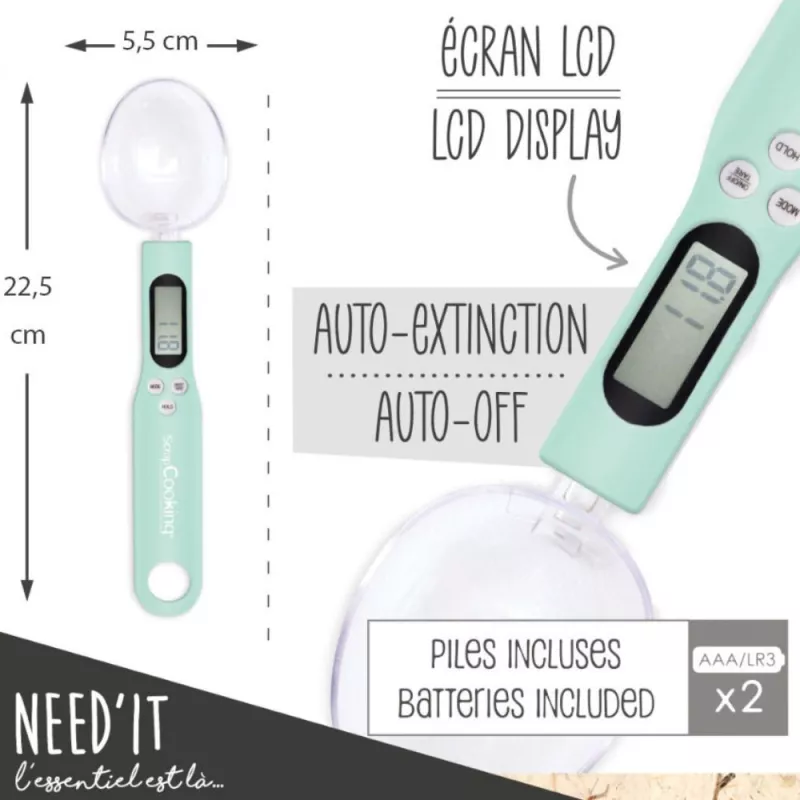 Cuillère Balance Digitale-Need'it 6 Cuillère Balance Digitale-Need'it – Image 6