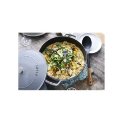 Cuillère De Service En Silicone Et Acacia STAUB -Peugeot Boutique cuillere de service en silicone et acacia staub 4