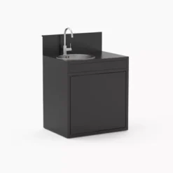 BARBECOOK Cuisine Extérieure Noire 4 Modules Avec Angle Forge Adour -Peugeot Boutique cuisine exterieure noire 4 modules avec angle 11