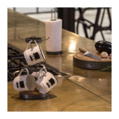 Kitchen Craft Cuisine Industrielle Arbre Support 8 Mugs KitchenCraft -Peugeot Boutique cuisine industrielle arbre support 8 mugs kitchencraft 4
