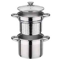 Cuit Pâtes TREVISIO Inox + Couvercle Verre D22 GSW -Peugeot Boutique cuit pates trevisio inox couvercle verre d22 gsw 3