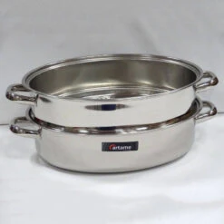 Cuit Vapeur Ovale 1 Panier Inox ARTAME -Peugeot Boutique cuit vapeur ovale 1 panier inox artame 2