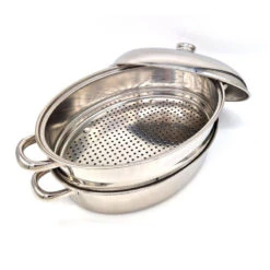 Cuit Vapeur Ovale 1 Panier Inox ARTAME