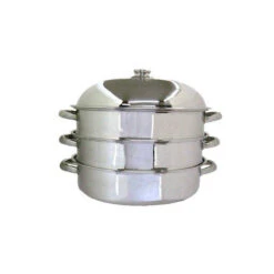 Cuit Vapeur Ovale 2 Paniers Inox ARTAME