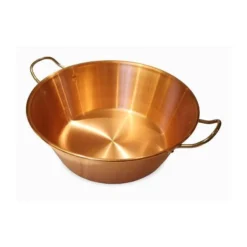 CUIVRE Bassine à Confiture 9 L Anse Inox