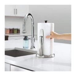 Dérouleur Simply Tear Dévidoir Essuie-Tout Acier Brossé OXO 14 Dérouleur Simply Tear Dévidoir Essuie-Tout Acier Brossé OXO -Peugeot Boutique derouleur simply tear devidoir essuie tout acier brosse oxo 4