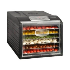 Peugeot Boutique -Peugeot Boutique deshydrateur electrique 6 plateaux kitchenchef secco noir 1