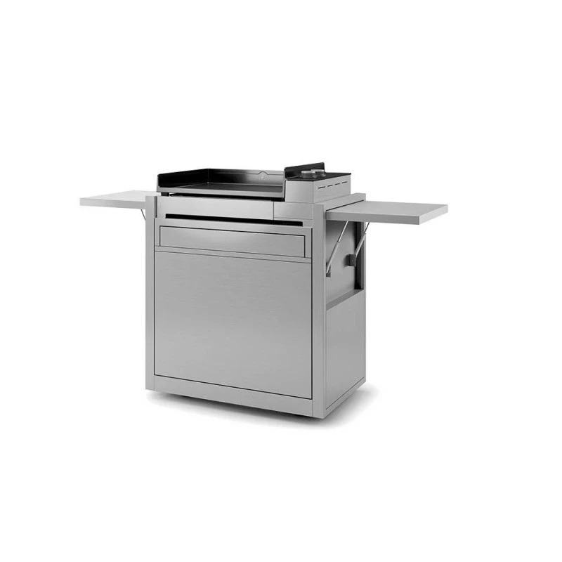 Desserte De Cuisine Chariot Fermé PREMIUM Plancha Inox Forge Adour 60 2 Desserte De Cuisine Chariot Fermé PREMIUM Plancha Inox Forge Adour 60 – Image 2