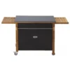Desserte Plancha Mobile En Bois + Table Noire EMILE ENO