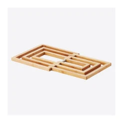 Dessous De Plat Extensible Bambou Point Virgule 19 X 19 -Peugeot Boutique dessous de plat extensible bambou point virgule 19 x 19 2