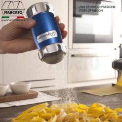 DISPENSER Accessoire Saupoudreur Farine Sucre MARCATO Bleu