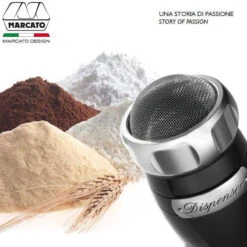 DISPENSER Accessoire Saupoudreur Farine Sucre MARCATO Bleu -Peugeot Boutique dispenser accessoire saupoudreur farine sucre marcato bleu 3