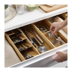 Drawer Store Bamboo Organisateur Extensible De Couverts, D'ustensiles Et D'accessoires Joseph Joseph -Peugeot Boutique drawer store bamboo organisateur extensible de couverts d ustensiles et d accessoires joseph joseph 6