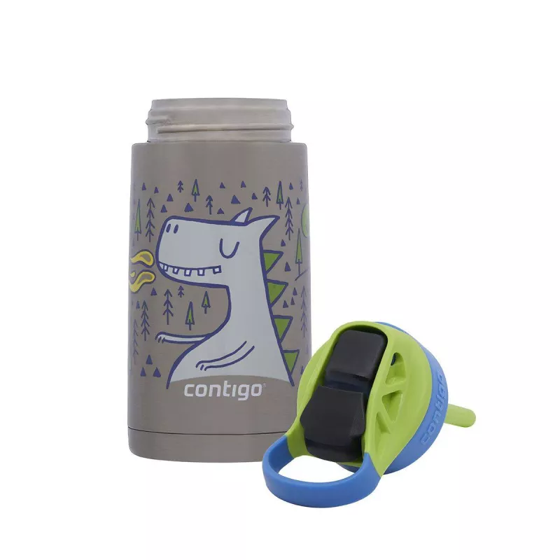 EASY CLEAN Gourde à Eau Isotherme Pour Enfant Autospout CONTIGO 380 Ml Dragon 11 EASY CLEAN Gourde à Eau Isotherme Pour Enfant Autospout CONTIGO 380 Ml Dragon – Image 11