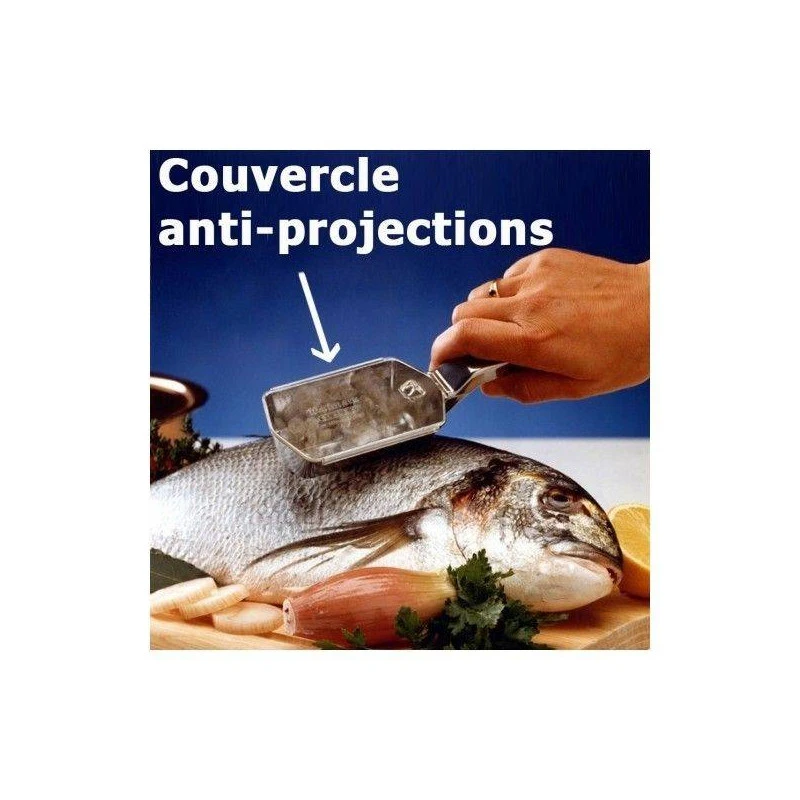 Ecailleur à POISSONS Avec Récupérateur Scalex WESTMARK 2 Ecailleur à POISSONS Avec Récupérateur Scalex WESTMARK – Image 2