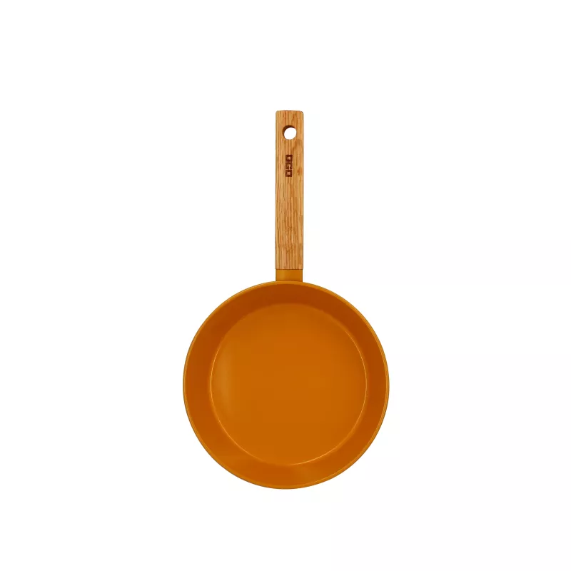 ECTOR Poêle Revêtue Céramique Jaune Induction Manche Bois D20 8 ECTOR Poêle Revêtue Céramique Jaune Induction Manche Bois D20 – Image 8