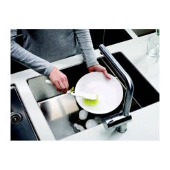 EDGE Brosse De Vaisselle Avec Support Intégré Joseph Joseph GRIS -Peugeot Boutique edge brosse de vaisselle avec support integre joseph joseph gris 3