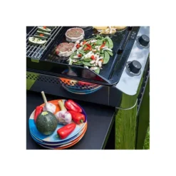 Ensemble Plancha Gaz Fonte Et Chariot Combo Fusion ENO 60 Inox Nouveau Modèle -Peugeot Boutique ensemble plancha gaz fonte et chariot combo fusion eno 60 inox nouveau modele 3