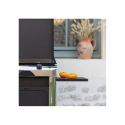 Ensemble Plancha Gaz Fonte Et Chariot Combo Fusion ENO 60 Inox Nouveau Modèle -Peugeot Boutique ensemble plancha gaz fonte et chariot combo fusion eno 60 inox nouveau modele 6