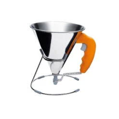 Entonnoir à Piston Sur Support Ménage KWIK De Buyer Orange -Peugeot Boutique entonnoir a piston sur support menage kwik de buyer orange 6