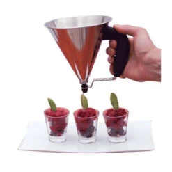 Entonnoir à Piston Sur Support Ménage KWIK De Buyer Rouge -Peugeot Boutique entonnoir a piston sur support menage kwik de buyer rouge 10