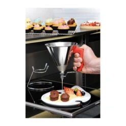 Entonnoir à Piston Sur Support Ménage KWIK De Buyer Vert -Peugeot Boutique entonnoir a piston sur support menage kwik de buyer vert 8