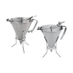 Entonnoir à Piston Sur Support Professionnel Tout Inox De BUYER