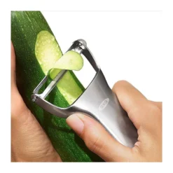 Eplucheur à Légumes Rasoir Y Econome Pivotant OXO Manche Acier