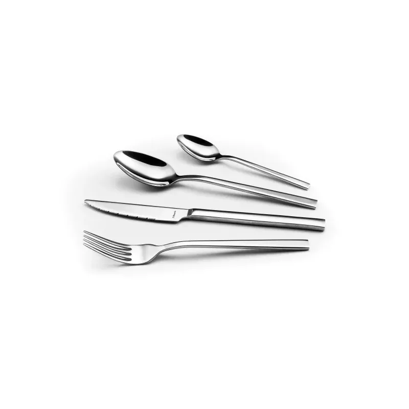 ESCADE Ménagère 24 Pièces Couteaux Steak Coffret Compact Amefa 2 ESCADE Ménagère 24 Pièces Couteaux Steak Coffret Compact Amefa – Image 2