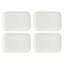 ESSENZIALE New Age Assiette Plate Rectangulaire En Porcelaine 30x22 Cm PORCELLANA BIANCA -Peugeot Boutique essenziale new age assiette plate rectangulaire en porcelaine 30x22 cm porcellana bianca nvs 7