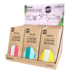 Essoreuse à Salade Compacte Cookut Orange -Peugeot Boutique essoreuse a salade a fil retractable 10