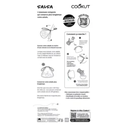 Essoreuse à Salade Compacte Cookut Jaune 29 Essoreuse à Salade Compacte Cookut Jaune -Peugeot Boutique essoreuse a salade a fil retractable 21