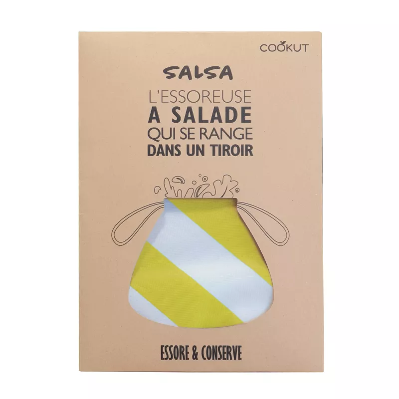 Essoreuse à Salade Compacte Cookut Jaune 15 Essoreuse à Salade Compacte Cookut Jaune – Image 15