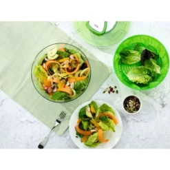 Essoreuse à Salade Easy Spin ZYLISS D26 Blanche SC -Peugeot Boutique essoreuse a salade easy spin zyliss d26 blanche 5