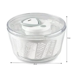 Essoreuse à Salade Easy Spin ZYLISS D26 Blanche SC -Peugeot Boutique essoreuse a salade easy spin zyliss d26 blanche 8