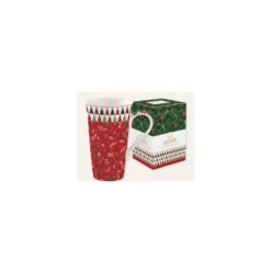 EASY LIFE FANCY CHRISTMAS Coffret 1 Mégamug 60cl En Porcelaine