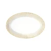 EASY LIFE FESTIVE Plat Ovale 35x23.5 En Porcelaine