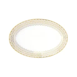 EASY LIFE FESTIVE Plat Ovale 35x23.5 En Porcelaine -Peugeot Boutique festive plat ovale 35x235 en porcelaine 2