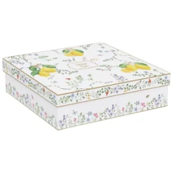 EASY LIFE FLEURS Et CITRONS Coffret Tasse Café Expresso Porcelaine - Les 6 -Peugeot Boutique fleurs et citrons coffret tasse cafe expresso porcelaine les 6 6