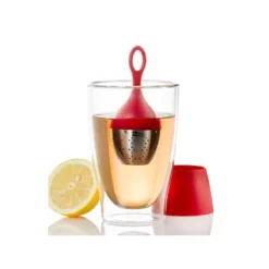 FLOATEA Boule à Thé Flottante AdHoc Rouge -Peugeot Boutique floatea boule a the flottante adhoc rouge 4