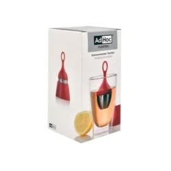 FLOATEA Boule à Thé Flottante AdHoc Rouge -Peugeot Boutique floatea boule a the flottante adhoc rouge 7