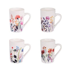 FLOR Coffret Mug En Porcelaine 35 Cl TABLE PASSION - Les 4 6 FLOR Coffret Mug En Porcelaine 35 Cl TABLE PASSION - Les 4 -Peugeot Boutique flor coffret mug en porcelaine 35 cl table passion les 4 2