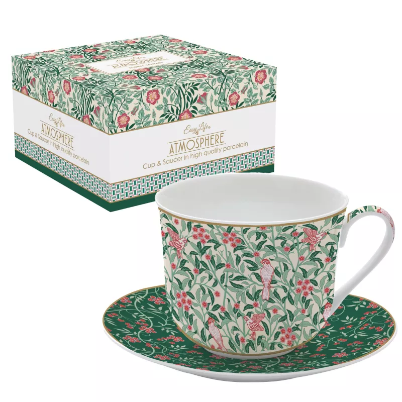 EASY LIFE FLORAL FANTAISY Coffret Déjeuner 40 Cl En Porcelaine 1 EASY LIFE FLORAL FANTAISY Coffret Déjeuner 40 Cl En Porcelaine