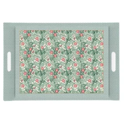 EASY LIFE FLORAL FANTAISY Plateau De Service Rectangle Mélamine 49x34 Cm