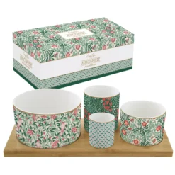 EASY LIFE FLORAL FANTAISY Set Apéritif 4 Coupelles En Porcelaine 9 EASY LIFE FLORAL FANTAISY Set Apéritif 4 Coupelles En Porcelaine -Peugeot Boutique floral fantaisy set aperitif 4 coupelles en porcelaine 3