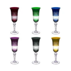 Flûte 15 Cl En Cristal Taillé - Les 6